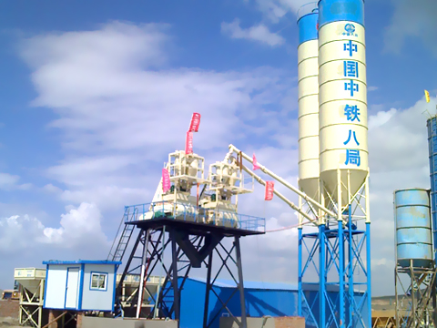 輝宏75型混凝土攪拌站 輝宏75型混凝土攪拌站